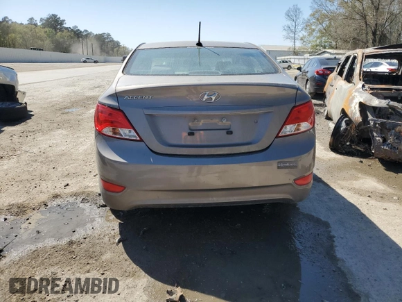 2017 Hyundai Accent SE with VIN KMHCT4AE8HU392649, listed as a Copart auction lot 49214025 with 165,412 mi miles and Salvage Title. Bid and sale history available at DreamBid. Image 6.
