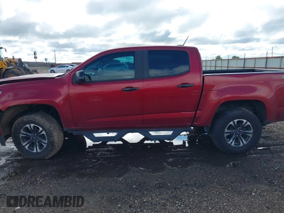 2021 Chevrolet Colorado 2WD Z71 with VIN 1GCGSDEN0M1107165, listed as a IAAI auction lot 42211981 with 115,906 mi miles and . Bid and sale history available at DreamBid. Image 14.