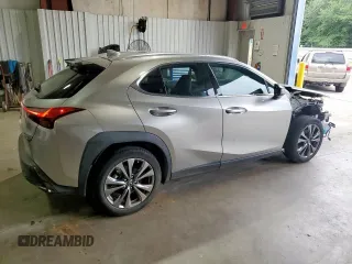 2019 Lexus UX 200 with VIN JTHY3JBH8K2000465, listed as a Copart auction lot 56873895 with 74,574 mi miles and Salvage title. Bid and sale history available at DreamBid. Image 3.
