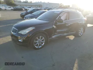 2008 Infiniti EX Journey with VIN JNKAJ09F68M358876, listed as a Copart auction lot 78178814 with 130,721 mi miles and Salvage Title. Bid and sale history available at carsss.com. Image 1.