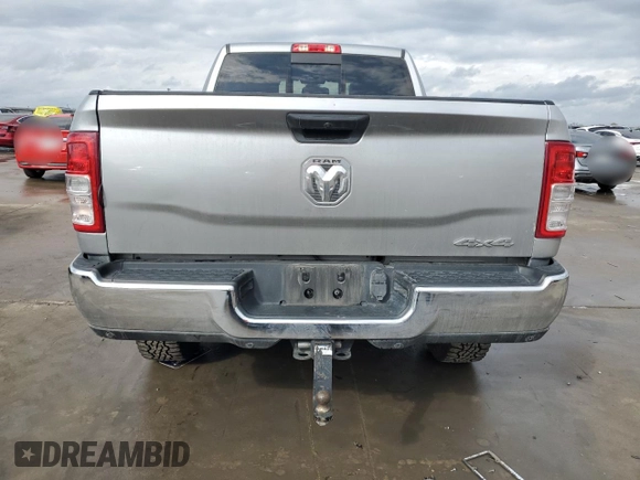 2021 Ram 2500 Tradesman with VIN 3C6UR5CJ4MG660348, listed as a Copart auction lot 84499574 with 158,650 mi miles and Salvage Title. Bid and sale history available at carsss.com. Image 6.
