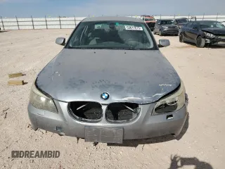 2007 BMW 5 Series 525i with VIN WBANE53507CW62811, listed as a Copart auction lot 53617015 with 268,813 mi miles and Clean title. Bid and sale history available at DreamBid. Image 5.