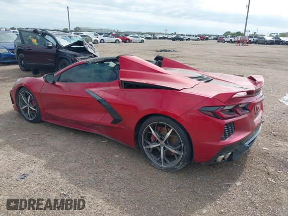 2022 Chevrolet Corvette 3LT with VIN 1G1YC3D44N5110528, listed as a IAAI auction lot 40775469 with 1 mi miles. Bid and sale history available at carsss.com. Image 3.
