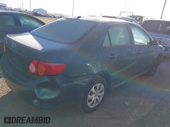 2009 Toyota Corolla with VIN 1NXBU40E19Z126367, listed as a IAAI auction lot 41551337 with 96,283 mi miles. Bid and sale history available at carsss.com. Image 4.