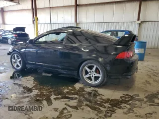 2006 Acura RSX Type-S Leather with VIN JH4DC530X6S005154, listed as a Copart auction lot 80547494 with Not Provided miles and Salvage Title. Bid and sale history available at carsss.com. Image 2.