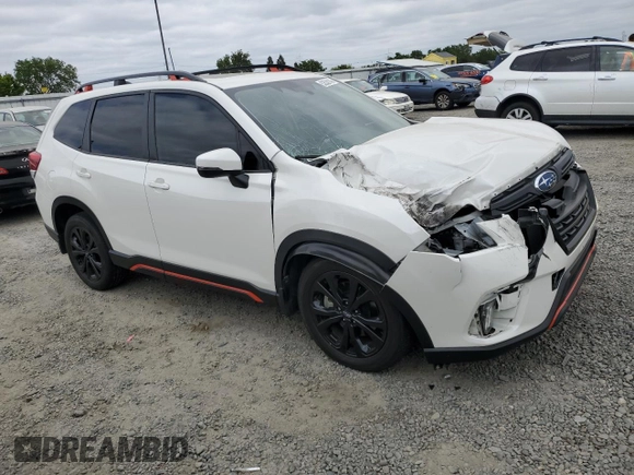 2024 Subaru Forester Special Sports with VIN JF2SKAGC5RH416151, listed as a Copart auction lot 53538145 with 21,665 mi miles and Salvage title. Bid and sale history available at DreamBid. Image 4.