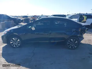 2013 Honda Civic Sdn EX-L with VIN 2HGFB2F91DH513718, listed as a IAAI auction lot 41651185 with 95,668 mi miles. Bid and sale history available at carsss.com. Image 15.