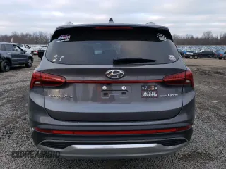 2022 Hyundai Santa Fe Hybrid Limited with VIN KM8S5DA15NU055208, listed as a Copart auction lot 82713493 with 21,041 mi miles. Bid and sale history available at carsss.com. Image 6.