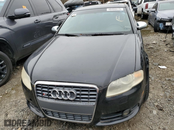 2005 Audi S4 z VIN WAUGL78E65A555368, wystawiony jako Copart lot #48460415 z przebiegiem 148 863 mil mil oraz Szkoda całkowita • Salvage title. Historia ofert i sprzedaży dostępna na DreamBid. Obrazek 5.