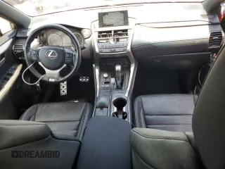 2015 Lexus NX 200t with VIN JTJBARBZ2F2021593, listed as a Copart auction lot 56943015 with 128,331 mi miles and Salvage title. Bid and sale history available at DreamBid. Image 8.