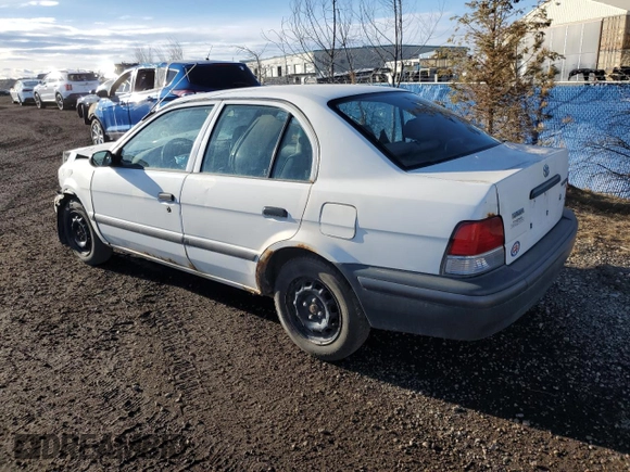 1998 Toyota Tercel z VIN JT2BC53LXW0335979, wystawiony jako Copart lot #46542655 z przebiegiem 275 340 mil mil oraz Nie do naprawy • Non repairable. Historia ofert i sprzedaży dostępna na DreamBid. Obrazek 2.