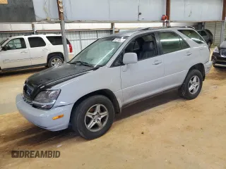 1999 Lexus RX 300 Luxury SUV with VIN JT6HF10U9X0016046, listed as a Copart auction lot 89170055 with 287,807 mi miles and Salvage Title. Bid and sale history available at carsss.com. Image 1.
