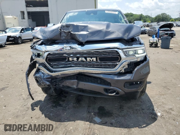 2020 Ram 1500 Limited with VIN 1C6SRFHT3LN194120, listed as a Copart auction lot 63048375 with 65,137 mi miles and Salvage title. Bid and sale history available at DreamBid. Image 5.