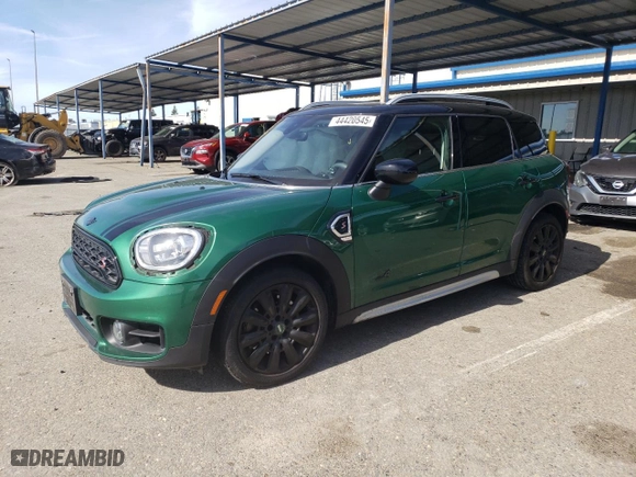 2020 MINI Countryman Cooper S with VIN WMZYX1C0XL3L63313, listed as a Copart auction lot 44420545 with NaN miles and Salvage Title. Bid and sale history available at carsss.com. Image 1.