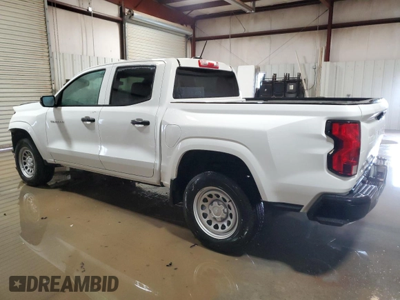 2024 Chevrolet Colorado 2WD Work Truck with VIN 1GCGSBEC2R1301092, listed as a Copart auction lot 54555605 with Not Provided miles and Clean Title. Bid and sale history available at DreamBid. Image 2.