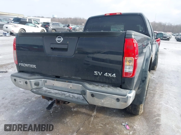 2013 Nissan Frontier SV with VIN 1N6AD0FV2DN736231, listed as a IAAI auction lot 41574940 with 161,675 mi miles and . Bid and sale history available at DreamBid. Image 4.