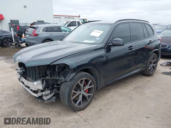 2022 BMW X5 sDrive40i with VIN 5UXCR4C07N9M28669, listed as a IAAI auction lot 41543581 with 59,497 mi miles. Bid and sale history available at carsss.com. Image 18.