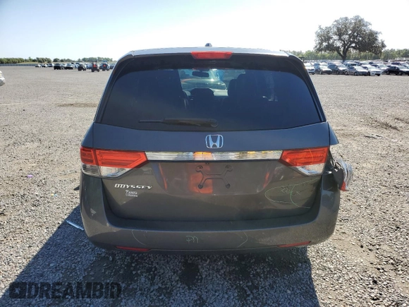 2015 Honda Odyssey EX-L with VIN 5FNRL5H66FB102871, listed as a Copart auction lot 49320715 with 169,650 mi miles and Salvage Title. Bid and sale history available at DreamBid. Image 6.