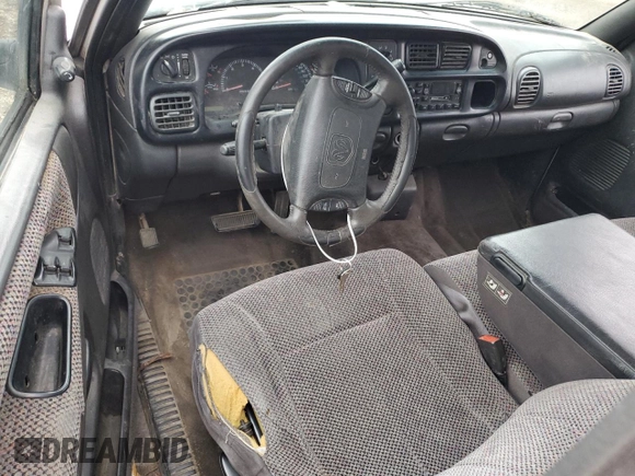 1999 Dodge Ram 2500 with VIN 3B7KC26Z7XM552717, listed as a Copart auction lot 80574544 with 134,536 mi miles and Salvage Title. Bid and sale history available at carsss.com. Image 8.