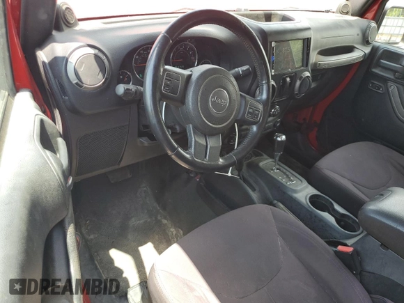 2014 Jeep Wrangler Sport z VIN 1C4AJWAG2EL147510, wystawiony jako Copart lot #62452445 z przebiegiem 132 941 mil mil oraz Czysty tytuł • Clean title. Historia ofert i sprzedaży dostępna na DreamBid. Obrazek 8.