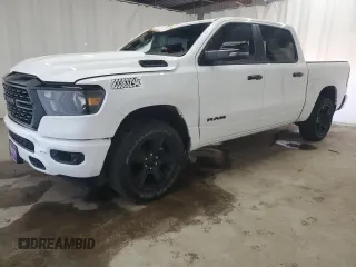 2024 Ram 1500 Lone Star z VIN 1C6SRFFTXRN124870, wystawiony jako Copart lot #83383294 z przebiegiem 1 065 mil mil oraz Czysty tytuł • Clean title. Historia ofert i sprzedaży dostępna na DreamBid. Obrazek 1.