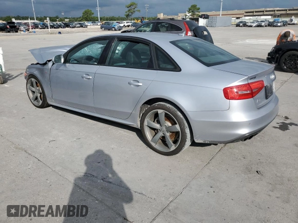 2015 Audi A4 Premium Plus with VIN WAUHFAFL5FN040401, listed as a Copart auction lot 62241544 with 0 mi miles and Salvage Title. Bid and sale history available at carsss.com. Image 2.