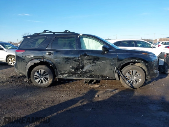 2024 Nissan Pathfinder SV with VIN 5N1DR3BC9RC267290, listed as a IAAI auction lot 41577880 with 4,192 mi miles and . Bid and sale history available at DreamBid. Image 13.