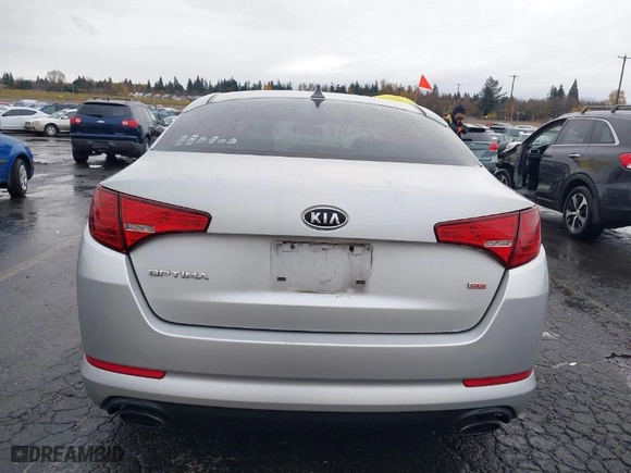 2011 Kia Optima LX with VIN KNAGM4A7XB5169810, listed as a IAAI auction lot 40855136 with 147,541 mi miles. Bid and sale history available at carsss.com. Image 16.