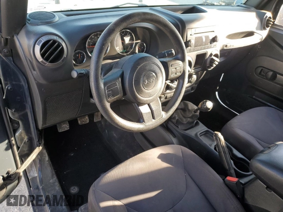 2017 Jeep Wrangler Sport with VIN 1C4AJWAG3HL537598, listed as a Copart auction lot 50083795 with 83,733 mi miles and Clean Title. Bid and sale history available at DreamBid. Image 8.