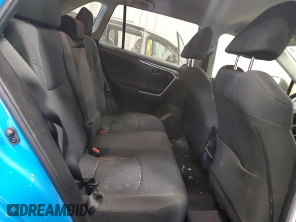 2019 Toyota RAV4 LE with VIN JTMF1RFV7KJ010844, listed as a Copart auction lot 60878805 with 75,904 mi miles and Salvage title. Bid and sale history available at DreamBid. Image 11.