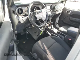 2021 Jeep Wrangler Unlimited Sport with VIN 1C4HJXDN2MW556893, listed as a Copart auction lot 41532205 with 52,891 mi miles and Salvage title. Bid and sale history available at DreamBid. Image 8.