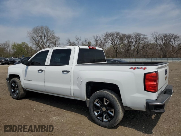 2014 Chevrolet Silverado 1500 Work Truck with VIN 3GCUKPEC2EG413855, listed as a Copart auction lot 53521325 with 131,910 mi miles and Clean Title. Bid and sale history available at carsss.com. Image 2.