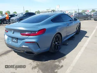 2019 BMW 8 Series M850i xDrive with VIN WBABC4C54KBU96620, listed as a IAAI auction lot 42035001 with 38,512 mi miles and . Bid and sale history available at DreamBid. Image 4.