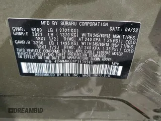 2023 Subaru Ascent Premium z VIN 4S4WMACDXP3439245, wystawiony jako Copart lot #46780594 z przebiegiem 5 130 mil mil oraz . Historia ofert i sprzedaży dostępna na DreamBid. Obrazek 13.