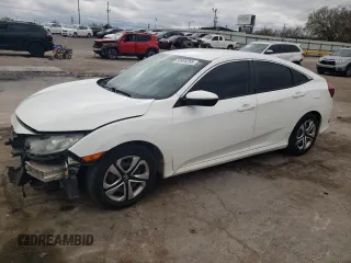 2017 Honda Civic Sedan LX with VIN 19XFC2F52HE079397, listed as a Copart auction lot 50984255 with 98,392 mi miles and Salvage Title. Bid and sale history available at carsss.com. Image 1.