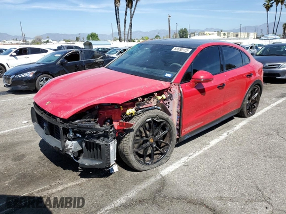 2024 Porsche Cayenne with VIN WP1BM2AY0RDA71068, listed as a Copart auction lot 50650125 with 7,721 mi miles and Salvage title. Bid and sale history available at DreamBid. Image 1.
