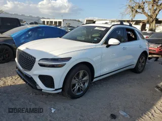 2024 Genesis GV70 Sport with VIN 5NMMCDTC1RH011009, listed as a Copart auction lot 77260974 with 1,672 mi miles and Non Repairable. Bid and sale history available at DreamBid. Image 1.