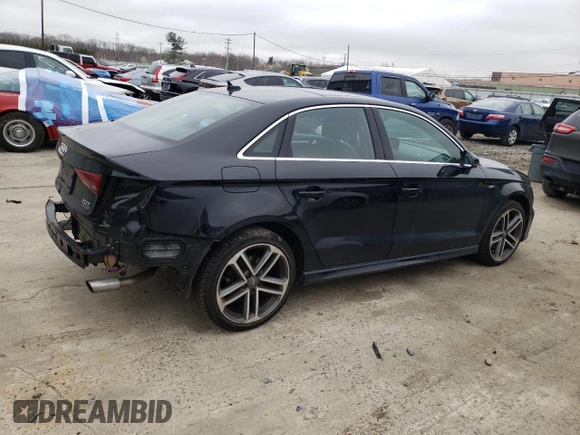 2018 Audi A3 Sedan Premium Plus with VIN WAUJ8GFFXJ1045764, listed as a Copart auction lot 47725344 with 44,943 mi miles. Bid and sale history available at carsss.com. Image 3.