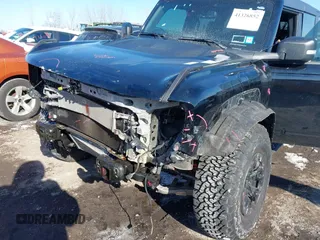 2023 Ford Bronco Raptor with VIN 1FMEE5JR3PLB78989, listed as a IAAI auction lot 41326852 with 9,134 mi miles. Bid and sale history available at carsss.com. Image 6.