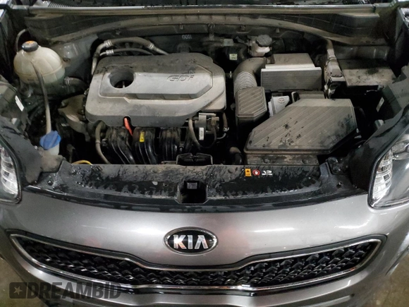 2018 Kia Sportage LX with VIN KNDPM3AC3J7472473, listed as a Copart auction lot 85034234 with 97,572 mi miles and Clean Title. Bid and sale history available at DreamBid. Image 12.
