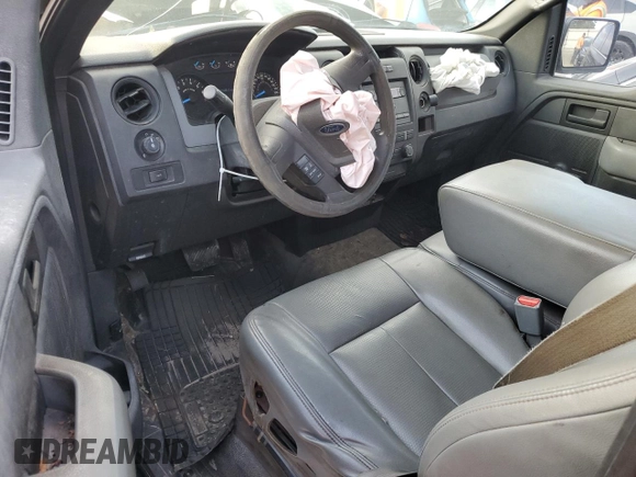 2014 Ford F-150 XL with VIN 1FTNF1EFXEKF10357, listed as a Copart auction lot 76498714 with 191,263 mi miles and Non Repairable. Bid and sale history available at carsss.com. Image 8.