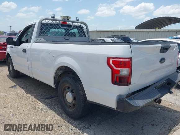 2018 Ford F-150 XL with VIN 1FTMF1CB9JKE60752, listed as a IAAI auction lot 42546643 with 28,346 mi miles and . Bid and sale history available at DreamBid. Image 3.