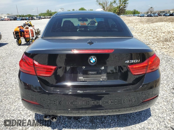 2018 BMW 4 Series 430i with VIN WBA4Z1C53JEC60921, listed as a Copart auction lot 50868155 with 76,229 mi miles and Salvage title. Bid and sale history available at DreamBid. Image 6.