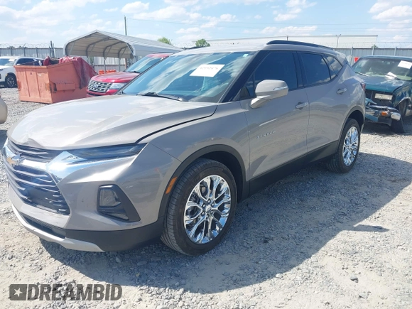 2021 Chevrolet Blazer LT with VIN 3GNKBCRS9MS582176, listed as a IAAI auction lot 42192476 with 29,863 mi miles and . Bid and sale history available at DreamBid. Image 17.