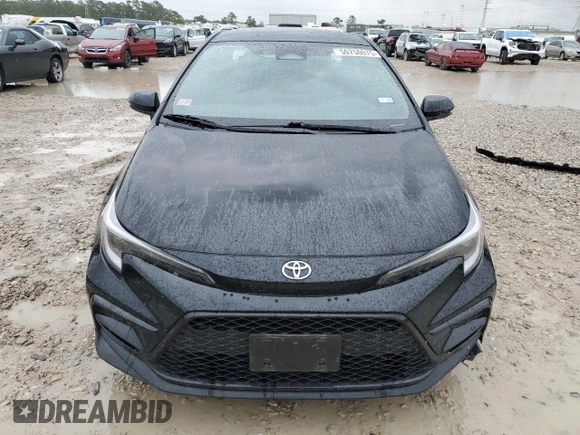 2023 Toyota Corolla SE with VIN JTDS4MCE4P3514602, listed as a Copart auction lot 50750075 with 45,624 mi miles and Salvage Title. Bid and sale history available at DreamBid. Image 5.