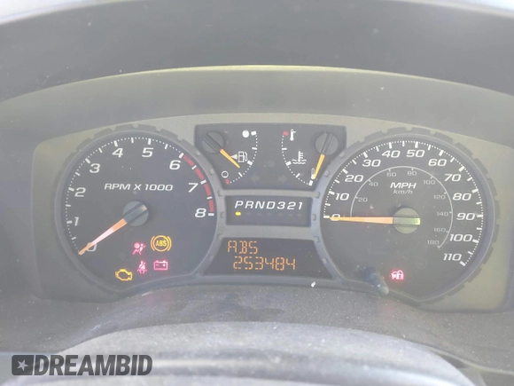 2004 Chevrolet Colorado 1SB LS Z85 with VIN 1GCDT136248168194, listed as a IAAI auction lot 41608936 with 253,484 mi miles. Bid and sale history available at carsss.com. Image 7.