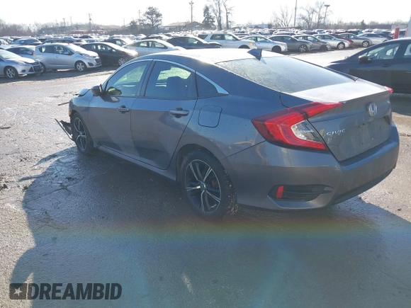 2017 Honda Civic Sedan EX-L with VIN 19XFC1F78HE029485, listed as a IAAI auction lot 41661686 with 110,804 mi miles. Bid and sale history available at carsss.com. Image 3.