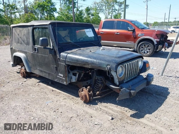 2005 Jeep Wrangler Unlimited with VIN 1J4FA44S25P385421, listed as a IAAI auction lot 42039381 with 1 mi miles. Bid and sale history available at carsss.com. Image 1.