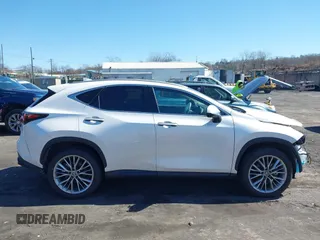 2025 Lexus NX with VIN 2T2GGCEZ1SC067262, listed as a IAAI auction lot 41856760 with 4,217 mi miles. Bid and sale history available at carsss.com. Image 13.