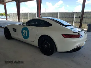 2016 Mercedes-Benz AMG GT with VIN WDDYJAJA2GA000623, listed as a Copart auction lot 62283175 with 37,741 mi miles and Salvage title. Bid and sale history available at DreamBid. Image 2.